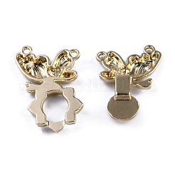 Сплав застежками защелкой&nbsp;FIND-WH0048-67C