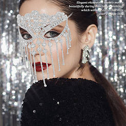 Железные головные уборы маскарадные маски AJEW-WH0312-35S