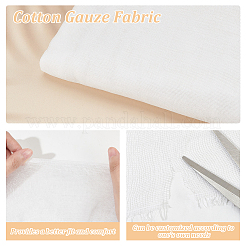 Хлопчатобумажная марлевая ткань DIY-WH0530-15