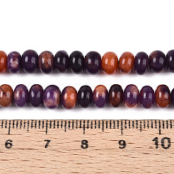 Нити натуральных бусин белого нефрита на тему Хэллоуина G-T139-58A-01