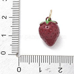 Ciondoli smaltato in ottone&nbsp;KK-CBA109E-08