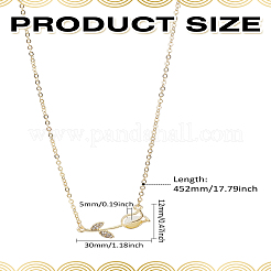 1 шт. ожерелье из сплава смолы с цветочным кулоном для женщин&nbsp;NJEW-LP0002-86G