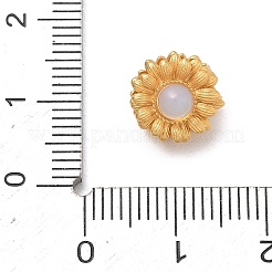 Perles en laiton de fleurs&nbsp;GG-D002-12G