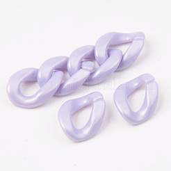 Opake Acryl Verknüpfung Ringe&nbsp;LS-OACR-S038-003A-03