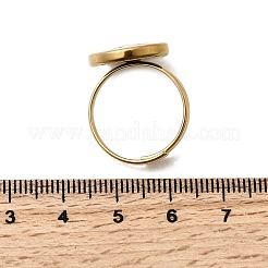 Кольца-манжеты из нержавеющей стали 304 RJEW-A077-03G-02