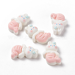 Cabochons di opaco resina&nbsp;RESI-G036-F06