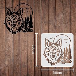 Wiederverwendbare Zeichenschablonen aus Kunststoff&nbsp;DIY-WH0172-259