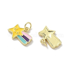 Латунь эмаль подвески&nbsp;KK-P325-24G