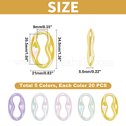 Прозрачные акриловые связывая кольца&nbsp;TACR-PH0001-17