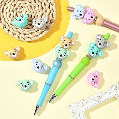 12шт 6 цвета силиконовые бусины&nbsp;SIL-YW0002-08