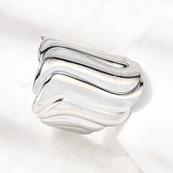 Кольца-манжеты из нержавеющей стали 304 для женщин&nbsp;RJEW-K313-17P