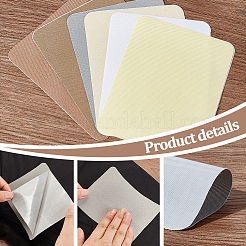 30 шт. 6-х цветные тканевые заплатки для пришивания и утюжки PATC-GA0001-38