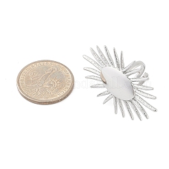 Кольца-манжеты Sun Open из нержавеющей стали 304 с защитой от потускнения RJEW-M047-02P