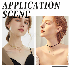 32шт 8 цвета прозрачные стеклянные подвески&nbsp;GLAA-PH0001-22