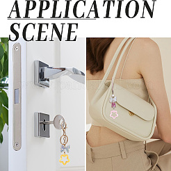 100шт прозрачные акриловые подвески TACR-SP0001-33