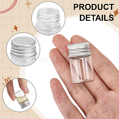 50шт стеклянные бутылки контейнеры для бисера&nbsp;CON-DR0001-06A