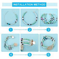 Застежки латунные коробки&nbsp;KK-FH0001-37