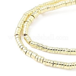 Гальванические нити из синтетических немагнитных гематитовых бусин&nbsp;G-G174-G01-01