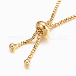 Регулируемые латунные браслеты Боло BJEW-K204-03-G