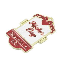 Подвески из сплава с эмалью ко Дню матери&nbsp;PALLOY-V001-02C