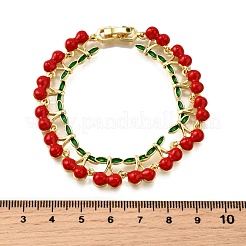 Браслеты из латунной эмали&nbsp;BJEW-K278-01B-G