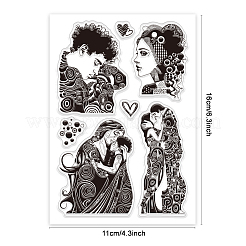 Прозрачные штампы из ПВХ с летней тематикой DIY-WH0631-0270