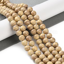 Натуральные бусины из радужного алашанского агата G-NH0022-A06-02