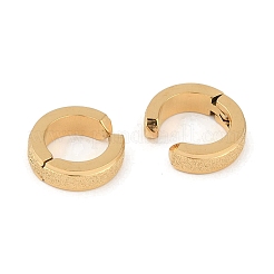 Клипсы из нержавеющей стали 304 с ионным покрытием (IP) EJEW-M001-09G