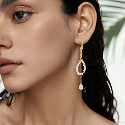 Ионное покрытие (ip) 316 хирургическая нержавеющая сталь крючки для сережек STAS-UN0058-42G