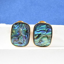 Серьги-гвоздики из нержавеющей стали 304&nbsp;EJEW-C138-04G