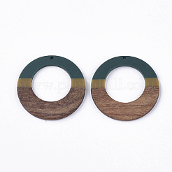 Подвески из смолы и ореха&nbsp;RESI-S358-96G