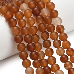 Природного сердолика нитей бисера G-L642-G01-8mm