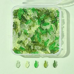 800шт 5 цвета прозрачные акриловые подвески&nbsp;TACR-FS0001-56