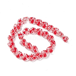 Прозрачные стеклянные бусины LAMP-F029-05