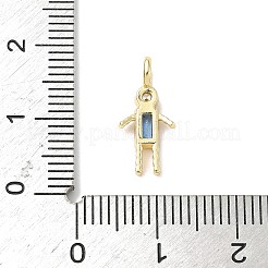 Латунные микро проложить кубического циркония подвески ZIRC-I356-17G-A08