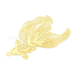 Латунные филигранные подвески&nbsp;KKC-T003-09G