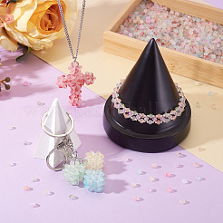 1200 шт. 12-х цветные матовые стеклянные бусины&nbsp;FGLA-TA0001-04