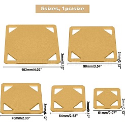 Acryllehre Messlineal Werkzeug&nbsp;TOOL-WH0128-13