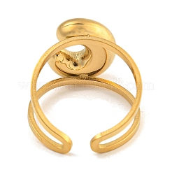 Anello in acciaio inossidabile 304&nbsp;LS-RJEW-L125-02G-03