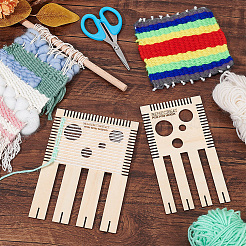 1 комплект деревянных ткацких станков DIY-BC0006-71