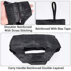 10 шт. 10-х цветные многоразовые сумки-шопперы из полиэстера для супермаркетов ABAG-CN0001-51