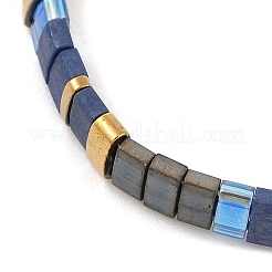 Bracelets coulissants ajustables en perles de verre tila&nbsp;ZN9527-4