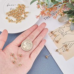 Фурнитура для сережек-гвоздиков из нержавеющей стали 304 STAS-UN0007-86G