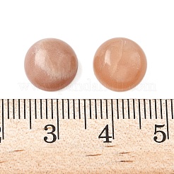 Натуральный персиковый лунный камень кабошоны&nbsp;G-S398-01A-07