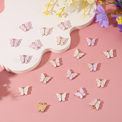 20шт 4 цвета акриловые подвески&nbsp;MACR-TA0002-55B