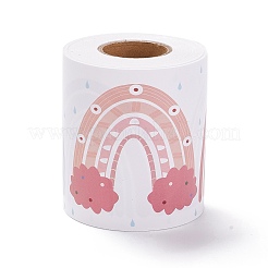 Rouleau d'autocollants de bordure de tableau d'affichage arc-en-ciel&nbsp;LS-DIY-K038-02