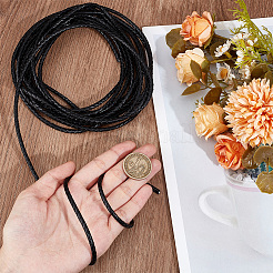 5-метровый плетеный кожаный шнур с сердечником WL-BBC0001-01A-02