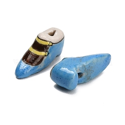Perles en porcelaine manuelles&nbsp;PORC-L084-06B