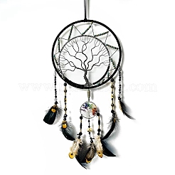 Украшение подвески из железа и драгоценных камней PW-WG67115-01