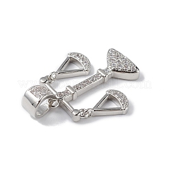 Стойки обшивки латунь микро проложить Циркон подвеску&nbsp;X-KK-F848-04P